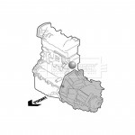 BEM3235 BORG & BECK - Опора  двигуна 