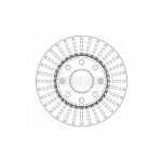 BBD4510 BORG & BECK - Диск гальмівний (2 шт) 