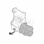 BEM4112 BORG & BECK - Опора  двигуна 