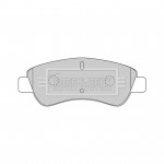 BBP1703 BORG & BECK - Гальмівні колодки до дисків 