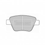 BBP2242 BORG & BECK - Гальмівні колодки до дисків 