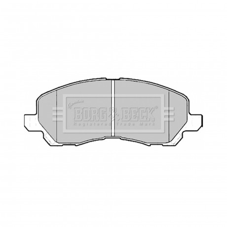 BBP2173 BORG & BECK - Гальмівні колодки до дисків