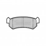 BBP2146 BORG & BECK - Гальмівні колодки до дисків 