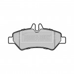 BBP1975 BORG & BECK - Гальмівні колодки до дисків 