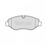 BBP1974 BORG & BECK - Гальмівні колодки до дисків 