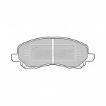 BBP1831 BORG & BECK - Гальмівні колодки до дисків 