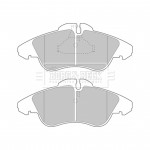 BBP1588 BORG & BECK - Гальмівні колодки до дисків 