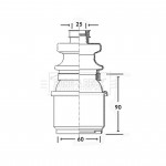 BCB2307 BORG & BECK - Пильовик привідного вала к-т 