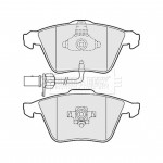 BBP2013 BORG & BECK - Гальмівні колодки до дисків 