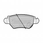 BBP1687 BORG & BECK - Гальмівні колодки до дисків 