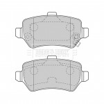 BBP1777 BORG & BECK - Гальмівні колодки до дисків 