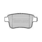 BBP2185 BORG & BECK - Гальмівні колодки до дисків 