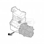 BEM3897 BORG & BECK - Опора двигуна 