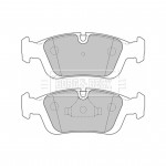 BBP1627 BORG & BECK - Гальмівні колодки до дисків 