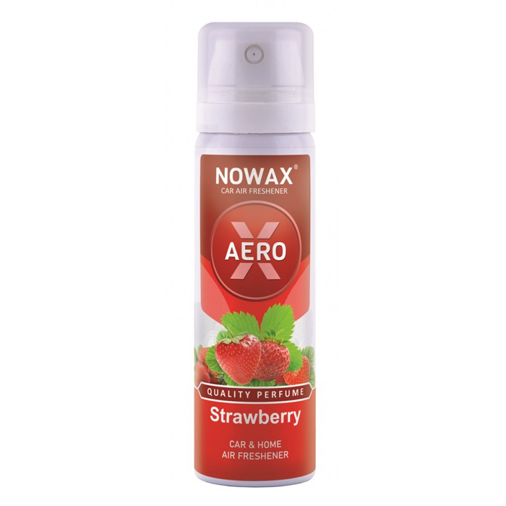 NOWAX Ароматизатор повітря X Aero _Strawberry_ (12шт/уп)