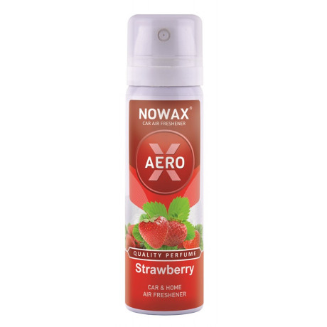 NOWAX Ароматизатор повітря X Aero _Strawberry_ (12шт/уп)