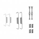 105-0877 QUICK BRAKE Комплект пружинок колодок ручного гальма 