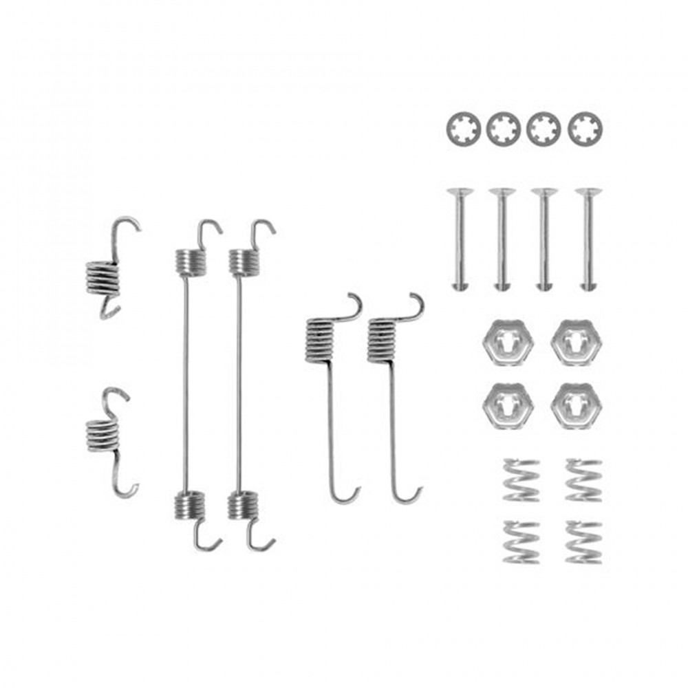 105-0650 QUICK BRAKE Комплект пружинок колодок ручного гальма