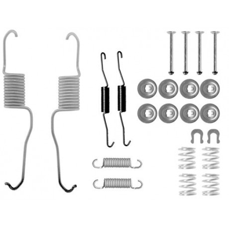 105-0886 QUICK BRAKE Комплект пружинок колодок ручного гальма