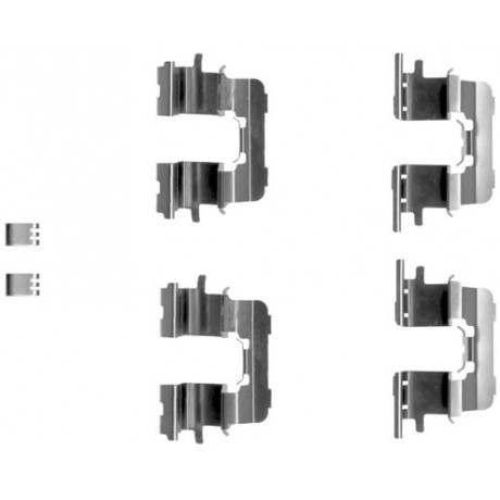 109-1290 QUICK BRAKE Планка супорта прижимна
