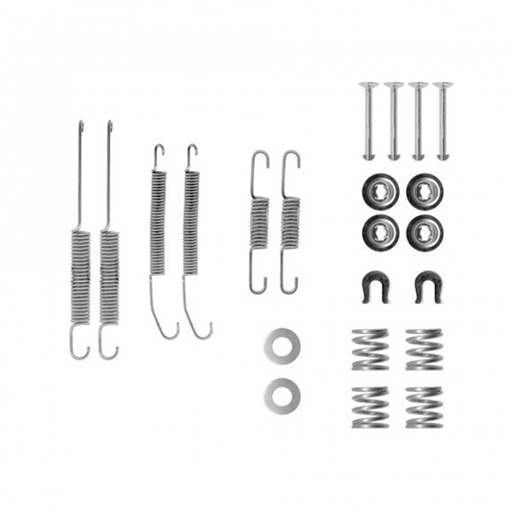 105-0718 QUICK BRAKE Комплект пружинок колодок ручного гальма