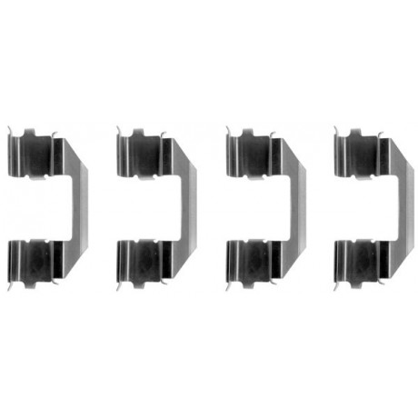 109-1258 QUICK BRAKE Планка супорта прижимна
