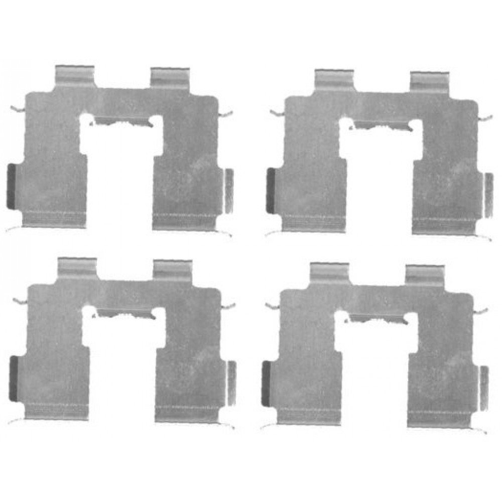 109-1717 QUICK BRAKE Планка супорта прижимна