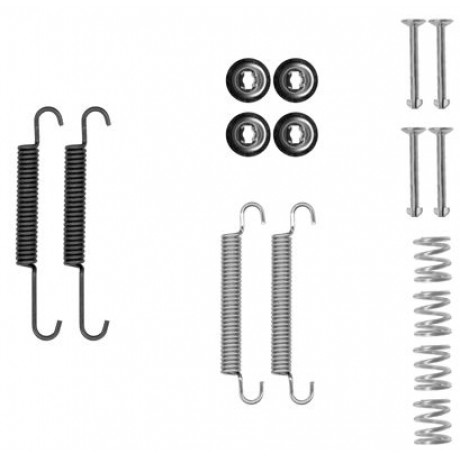 105-0893 QUICK BRAKE Комплект пружинок колодок ручного гальма