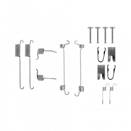 105-0751 QUICK BRAKE Комплект пружинок колодок ручного гальма