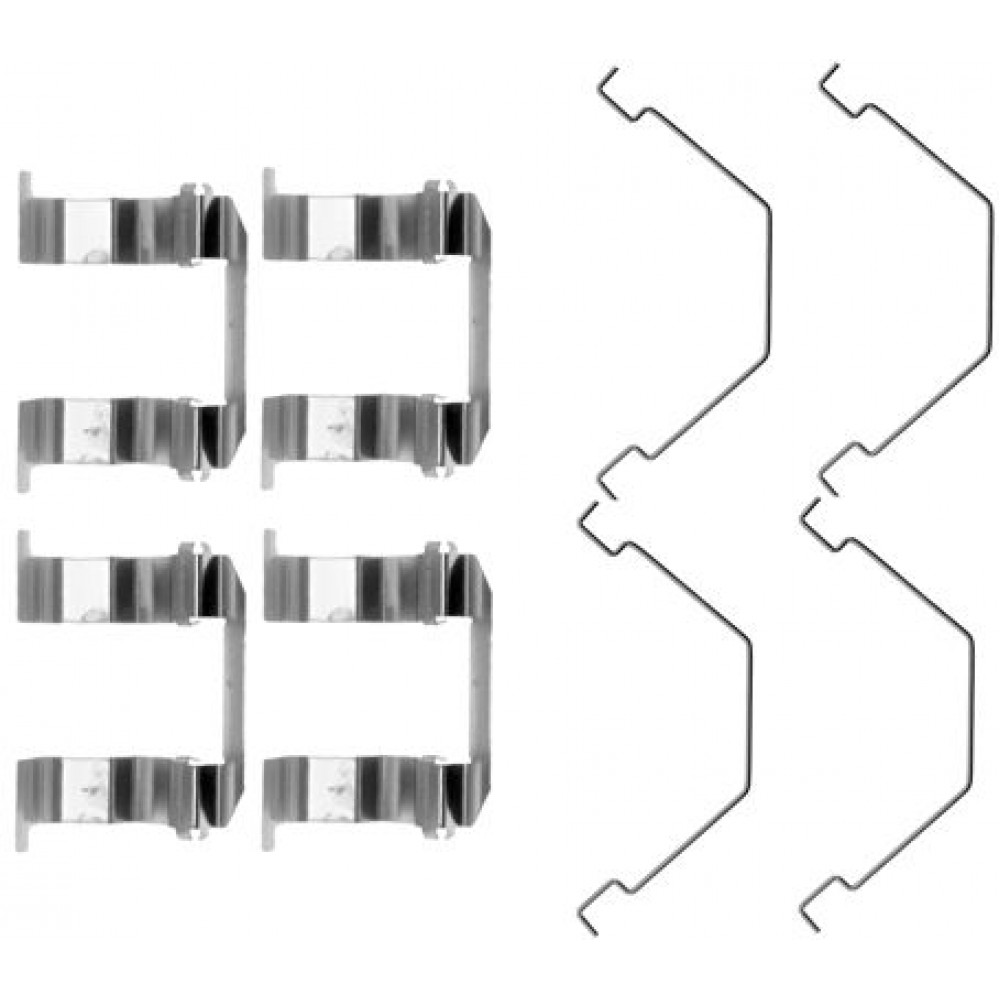 109-1158 QUICK BRAKE Планка супорта прижимна