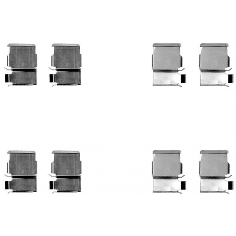109-1033 QUICK BRAKE Планка супорта прижимна