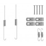 105-0888 QUICK BRAKE Комплект пружинок колодок ручного гальма 