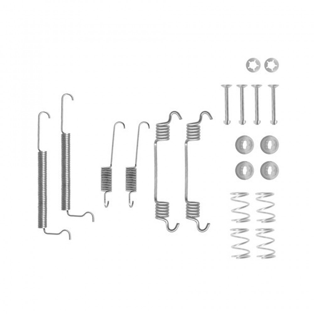 105-0709 QUICK BRAKE Комплект пружинок колодок ручного гальма