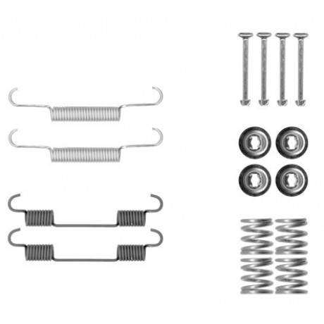 105-0897 QUICK BRAKE Комплект пружинок колодок ручного гальма