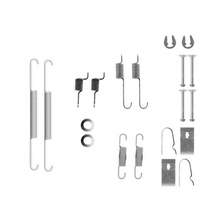 105-0847 QUICK BRAKE Комплект пружинок колодок ручного гальма