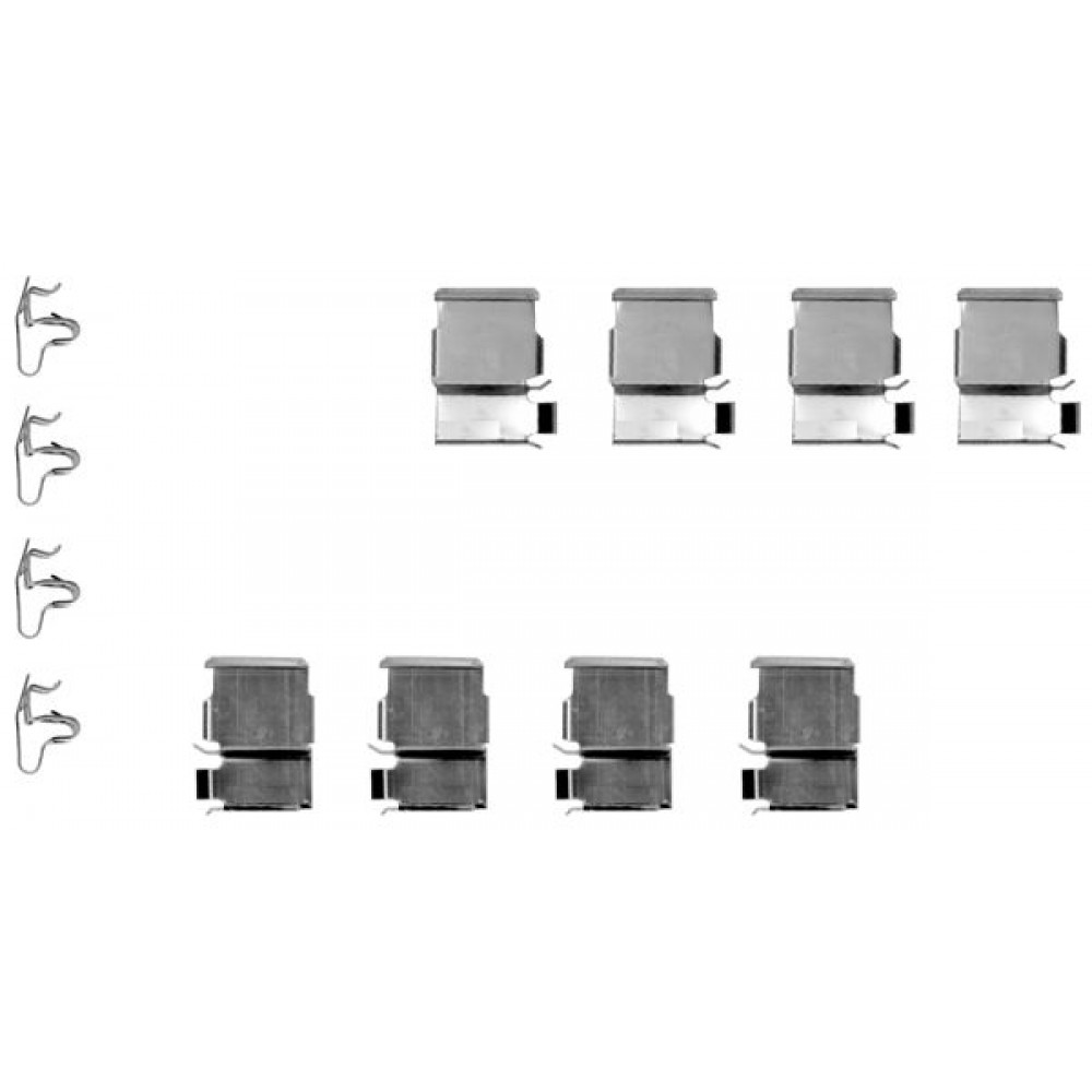 109-1129 QUICK BRAKE Планка супорта прижимна