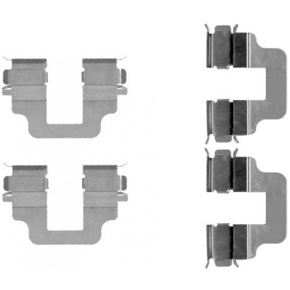 109-1712 QUICK BRAKE Планка супорта прижимна