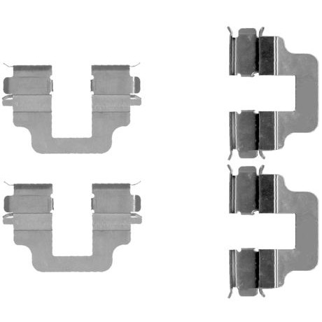 109-1712 QUICK BRAKE Планка супорта прижимна