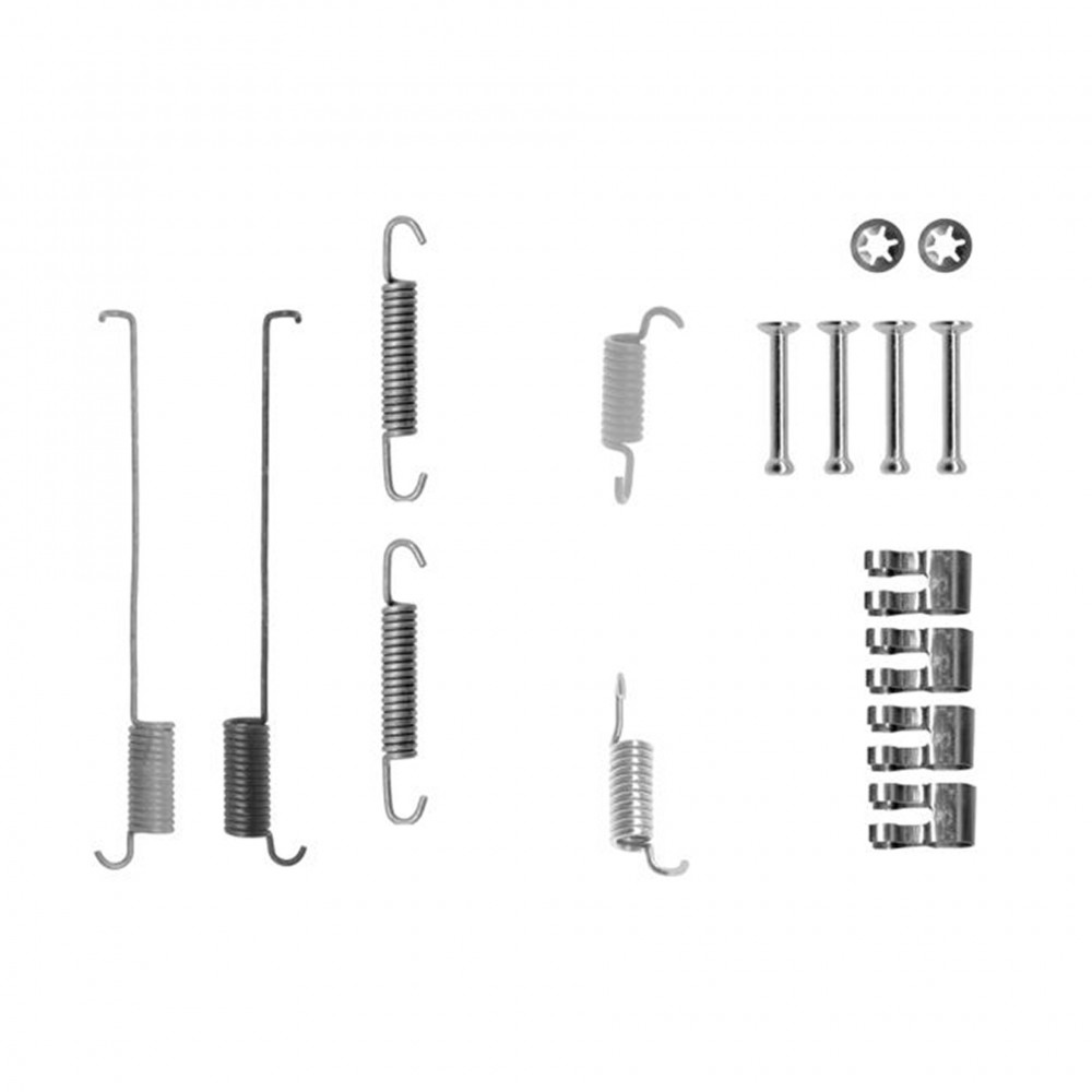 105-0739 QUICK BRAKE Комплект пружинок колодок ручного гальма