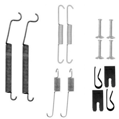 105-0891 QUICK BRAKE Комплект пружинок колодок ручного гальма