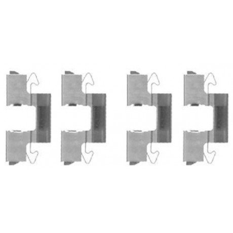 109-1714 QUICK BRAKE Планка супорта прижимна
