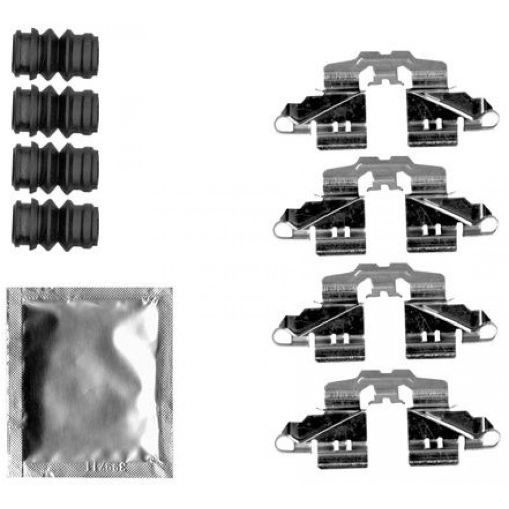 109-1808 QUICK BRAKE Планка супорта прижимна