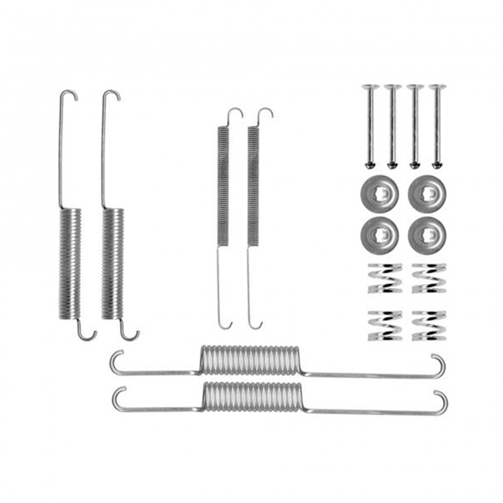 105-0758 QUICK BRAKE Комплект пружинок колодок ручного гальма