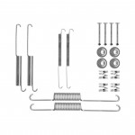 105-0758 QUICK BRAKE Комплект пружинок колодок ручного гальма 