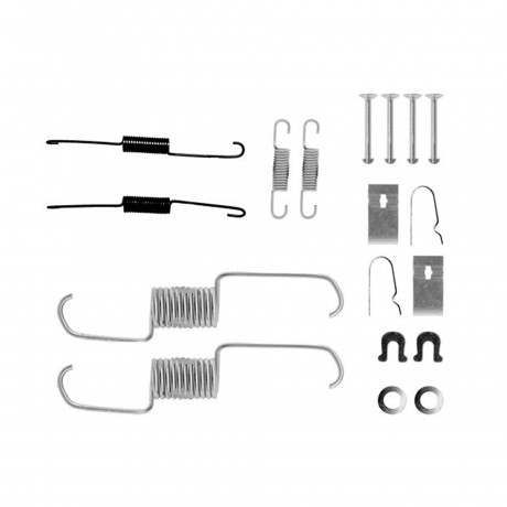 105-0743 QUICK BRAKE Комплект пружинок колодок ручного гальма