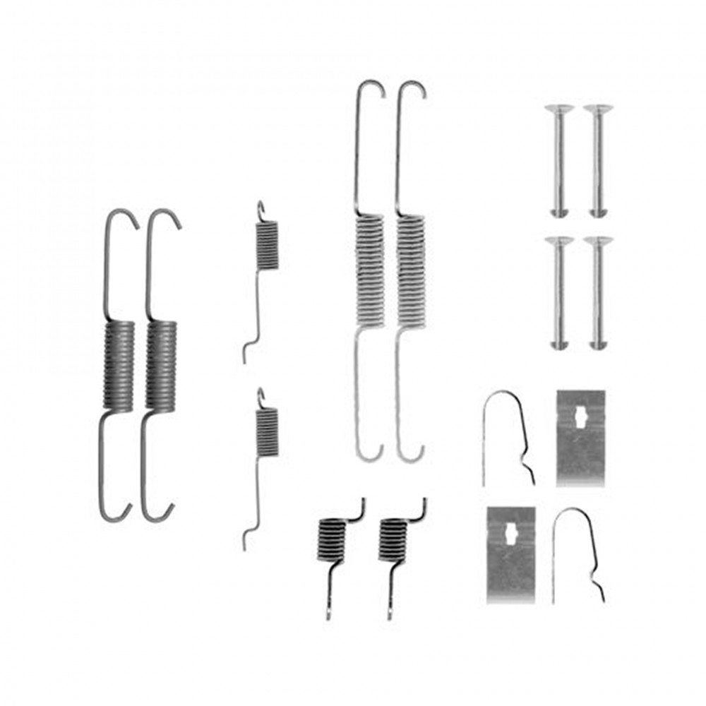 105-0811 QUICK BRAKE Комплект пружинок колодок ручного гальма