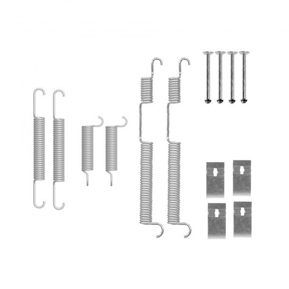 105-0844 QUICK BRAKE Комплект пружинок колодок ручного гальма