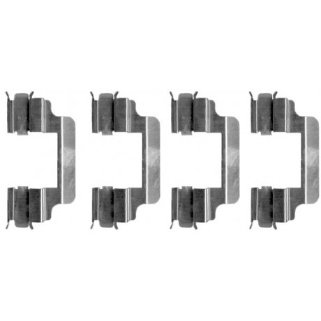 109-1231 QUICK BRAKE Планка супорта прижимна