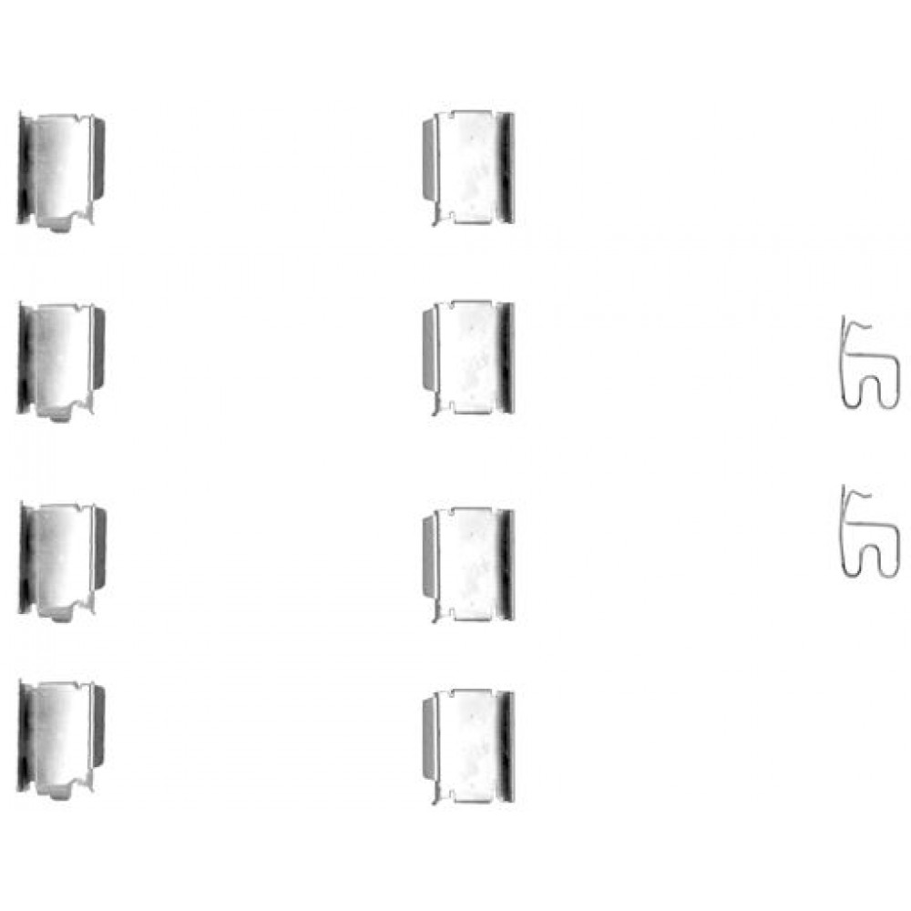 109-1246 QUICK BRAKE Планка супорта прижимна