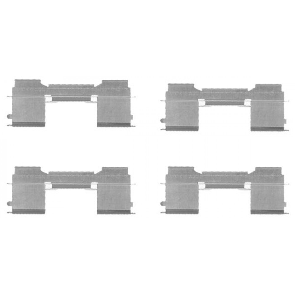 109-1729 QUICK BRAKE Планка супорта прижимна